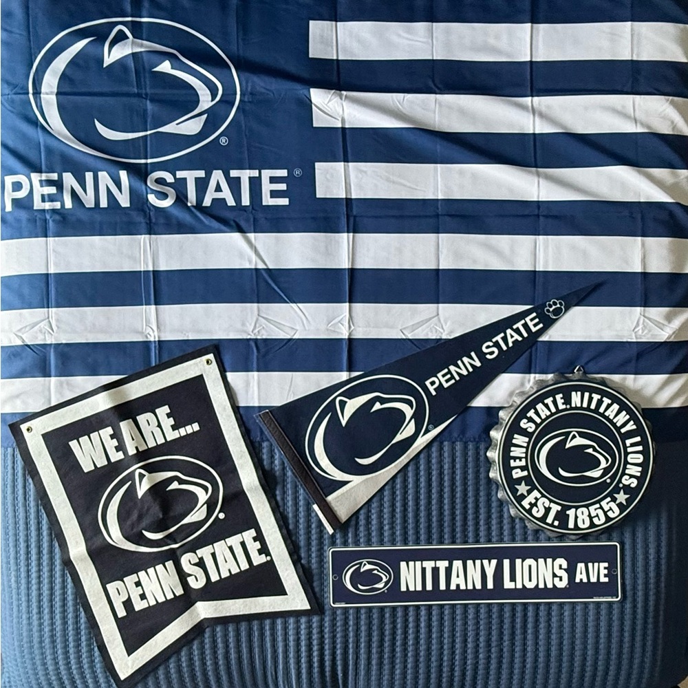 Penn State Nittany Lions Flag and Banner Set